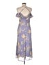 Lush 100% Polyester Purple Casual Dress Size M - photo 2