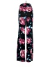 Fashion Nova Floral Black Casual Pants Size XS - photo 2
