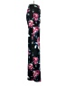 Fashion Nova Floral Black Casual Pants Size XS - photo 4