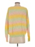 Main Strip Tie-dye Yellow Pullover Sweater Size S - photo 2