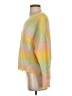 Main Strip Tie-dye Yellow Pullover Sweater Size S - photo 5