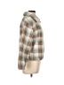 Lazy Sunday 100% Polyester Plaid Green Faux Fur Jacket Size L - photo 4