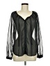 Old Navy 100% Polyester Black Long Sleeve Blouse Size M - photo 1
