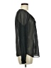 Old Navy 100% Polyester Black Long Sleeve Blouse Size M - photo 4