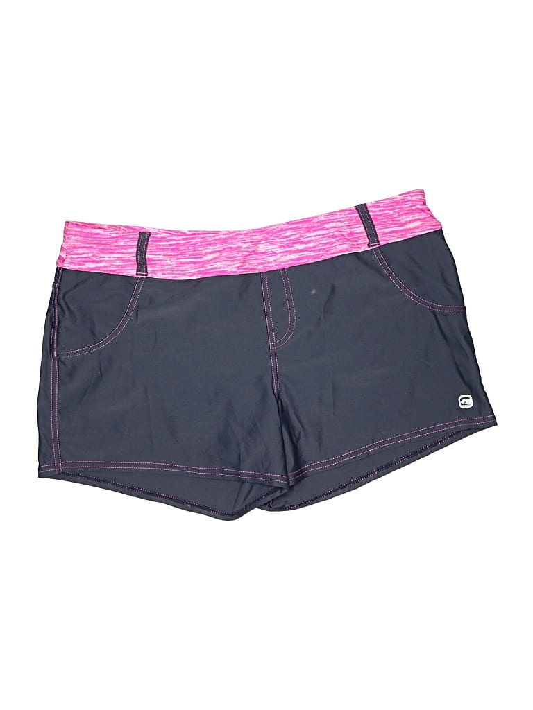 Pre-owned Free Country Athletic Shorts In Purple