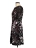 Roz & Ali Print Black Cocktail Dress Size 6 - photo 5