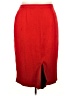 Donna Vinci Solid Red Formal Skirt Size 22 - photo 1
