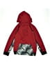 Six Flags 100% Polyester Red Pullover Hoodie Size M (youth) - photo 1