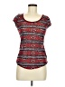 W.F. Burgundy Short Sleeve Top Size M - photo 1
