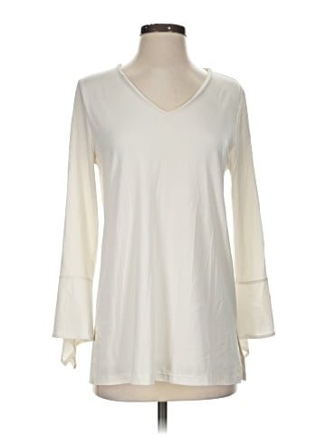 Travelers by Chico's 3/4 Sleeve T-Shirt (view 1)