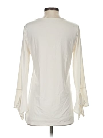 Travelers by Chico's 3/4 Sleeve T-Shirt (view 2)