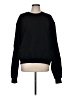Good American 100% Cotton Solid Black Sweatshirt Size Med (2) - photo 1