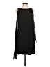 SLNY Solid Black Cocktail Dress Size 6 - photo 1