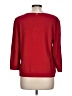 St. John Sport Paisley Red Pullover Sweater Size L - photo 2