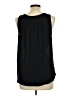 Ann Taylor LOFT Outlet 100% Polyester Black Sleeveless Blouse Size L (estimated) - photo 2