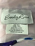 Emily Rose 100% Polyester Floral Purple Dress Size 14 - photo 3