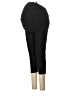 Isabel Maternity Solid Black Active Pants Size Med Maternity - photo 1