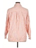 Universal Thread Stripes Orange Long Sleeve Button-Down Shirt Size XL - photo 2
