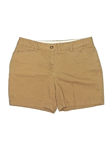 Lands' End Khaki Shorts (view 1)