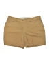 Lands' End Solid Tan Khaki Shorts Size 12 (petite) - photo 1