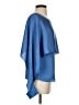DKNY 100% Polyester Blue Long Sleeve Blouse Size XS - photo 4