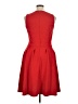 Unbranded Solid Red Cocktail Dress Size XL - photo 2