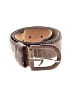 Ann Taylor 100% Leather Brown Leather Belt Size S - photo 1