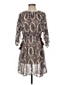 Floreat 100% Polyester Paisley Gray Casual Dress Size XS - photo 1