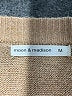 Moon & Madison Stripes Tan Pullover Sweater Size M - photo 7