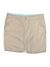 Columbia 100% Cotton Solid Tan Khaki Shorts Size 16 - photo 1