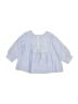Bonpoint Blue 3/4 Sleeve Blouse Size 12 - photo 1