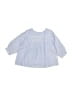 Bonpoint Blue 3/4 Sleeve Blouse Size 12 - photo 2