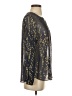 Lilly Pulitzer Metallic Gold Long Sleeve Blouse Size XS - photo 4