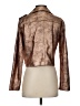 By Anthropologie Metallic Gold Jacket Size S - photo 2