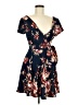 Altar'd State Floral Blue Cocktail Dress Size M - photo 1