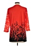 Unbranded Red Orange 3/4 Sleeve Blouse Size L - photo 2