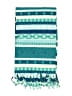 Old Navy 100% Polyester Teal Scarf One size - photo 2
