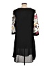 Unbranded 100% Polyester Graphic Black Casual Dress Size L - photo 2