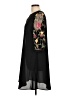 Unbranded 100% Polyester Graphic Black Casual Dress Size L - photo 5