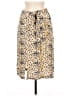 Mossimo 100% Polyester Animal Print Gold Casual Skirt Size M - photo 1