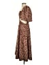 Sofie The label Paisley Floral Brown Casual Dress Size S - photo 5