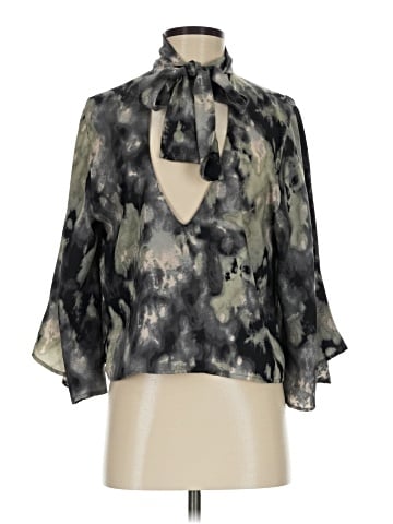 Olivaceous 3/4 Sleeve Blouse (view 1)