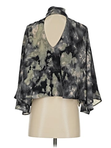 Olivaceous 3/4 Sleeve Blouse (view 2)