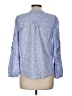 J.Crew Blue Long Sleeve Blouse Size M - photo 2