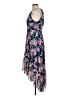 Eliza J 100% Polyester Floral Blue Cocktail Dress Size 10 - photo 5