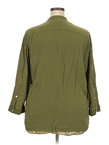 Gap 3/4 Sleeve Blouse (view 2)