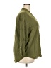 Gap 100% Rayon Green 3/4 Sleeve Blouse Size XXL - photo 4