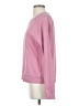 Athleta 100% Cotton Pink Sweatshirt Size S - photo 5