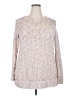 Torrid Tweed Pink Pullover Sweater Size 2X Plus (2) - photo 1