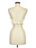 Zara 100% Polyester Ivory Sleeveless Top Size M - photo 2